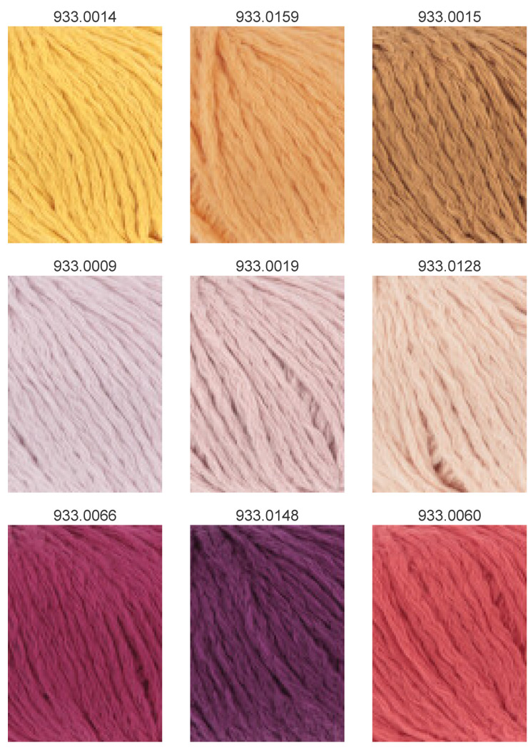 Farbkarte Lang Yarns Amira