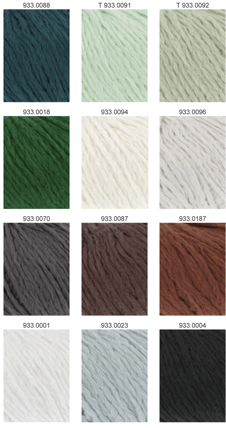 Farbkarte Lang Yarns Amira