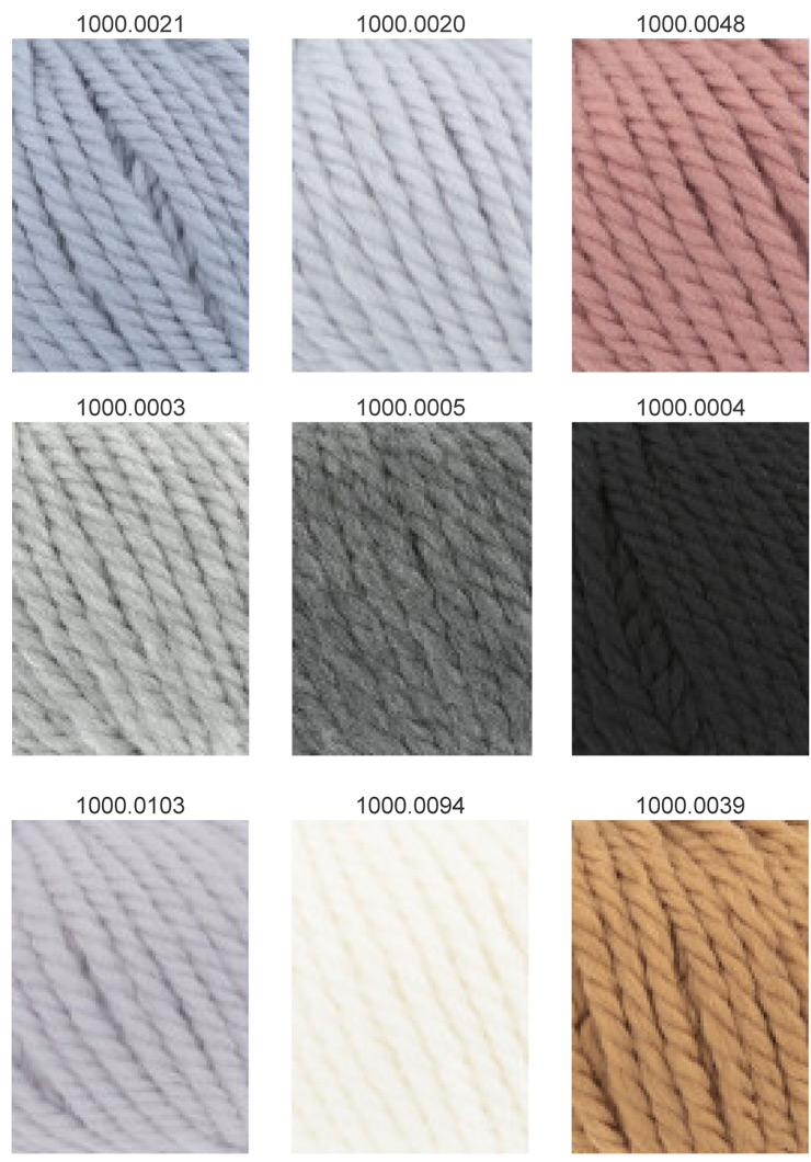 Farbkarte Lang Yarns Fire