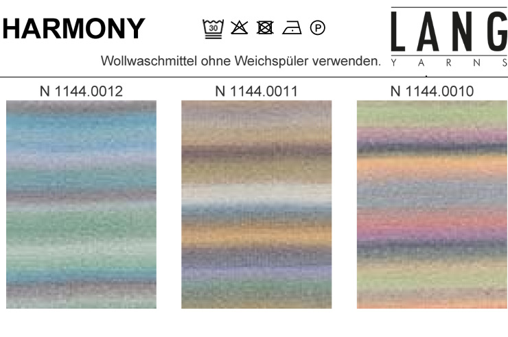 Farbkarte Lang Yarns Harmony