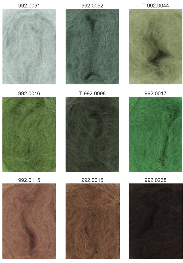 Farbkarte Lang Yarns Lace