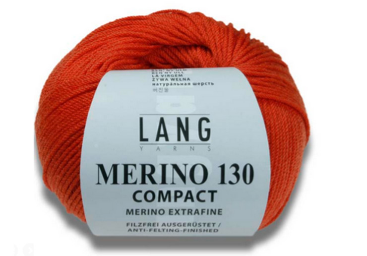 Farbkarte Lang Yarns Merino 130 Compact