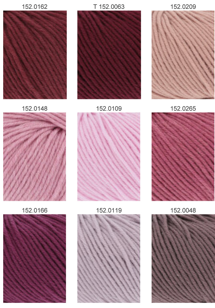 Farbkarte Lang Yarns Merino +