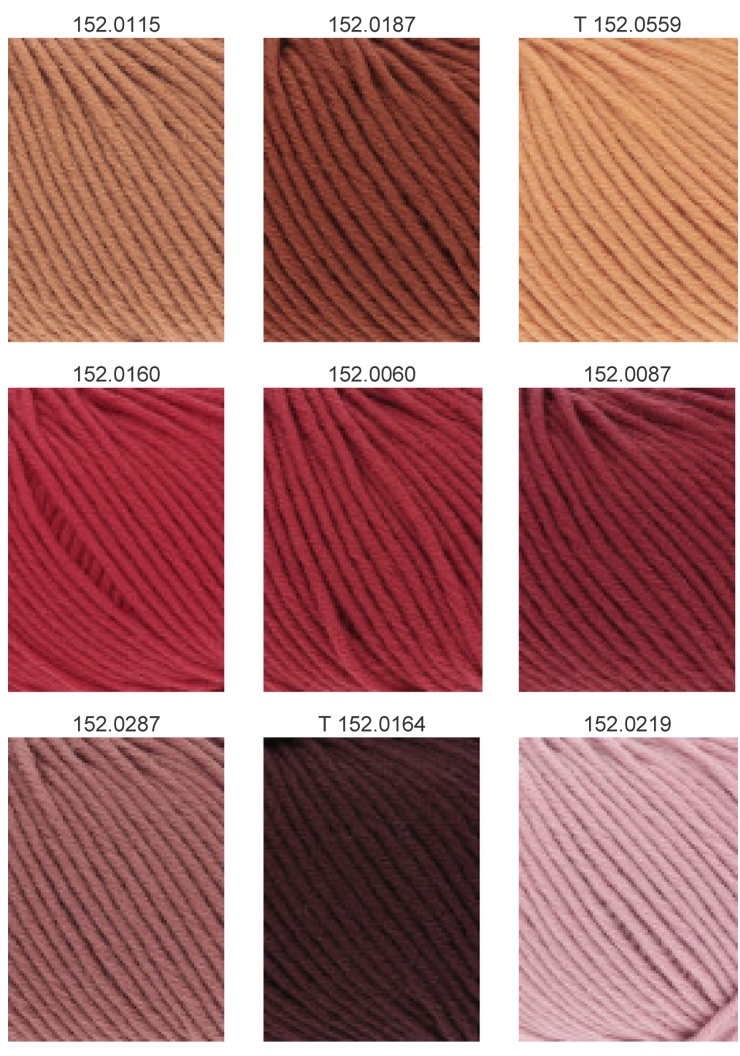 Farbkarte Lang Yarns Merino +