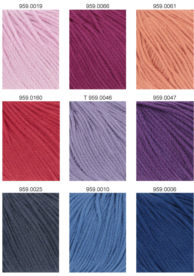 Farbkarte Lang Yarns Norma