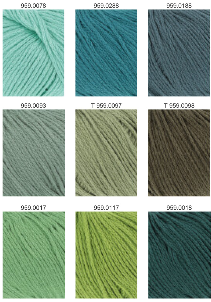 Farbkarte Lang Yarns Norma