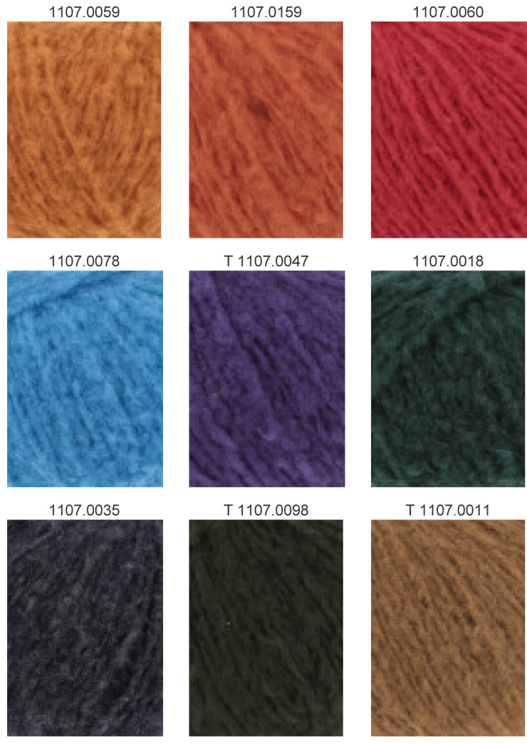 Farbkarte Lang Yarns Phoenix