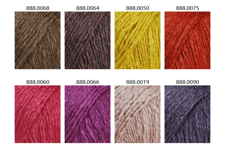 Farbkarte Lang Yarns Silkmerino Farbkarte Lang Yarns Silkmerino