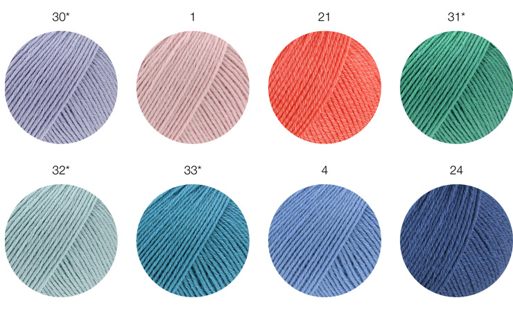 Farbkarte Lana Grossa Cotton Wool