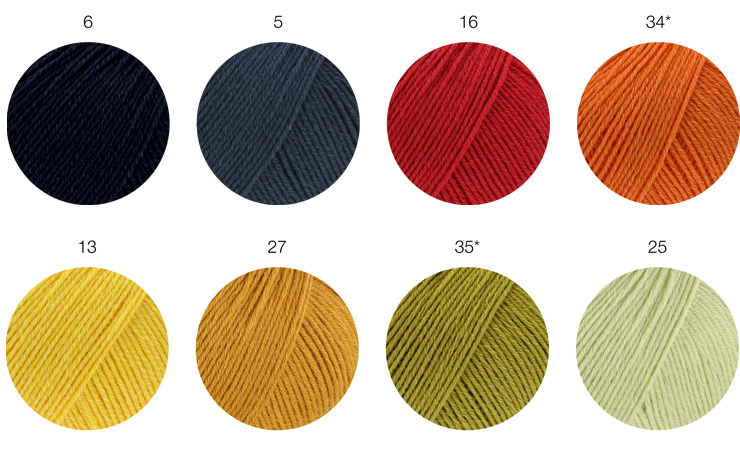 Farbkarte Lana Grossa Cotton Wool