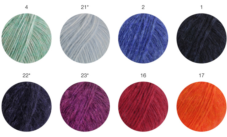 Farbkarte Lana Grossa Airy