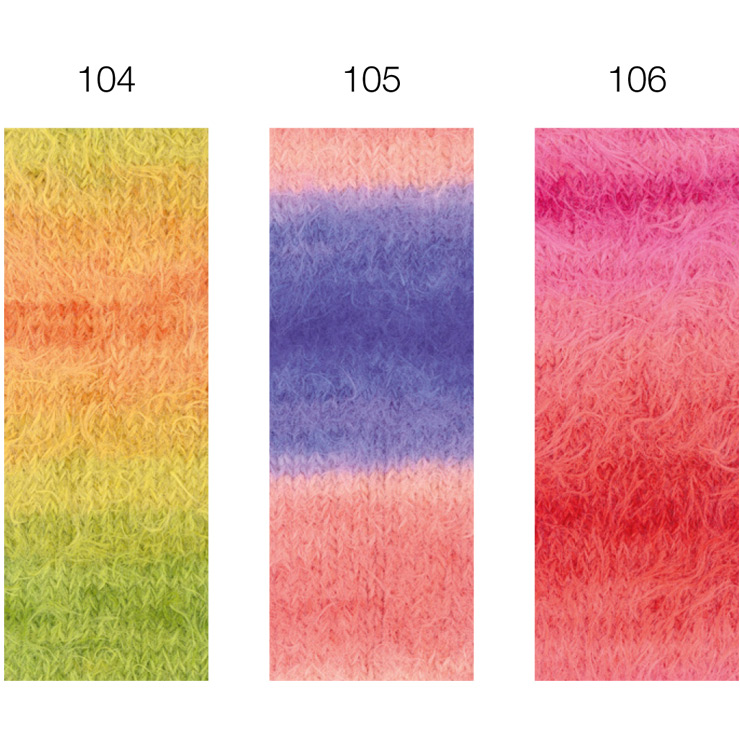 Farbkarte Lana Grossa Basta Mista