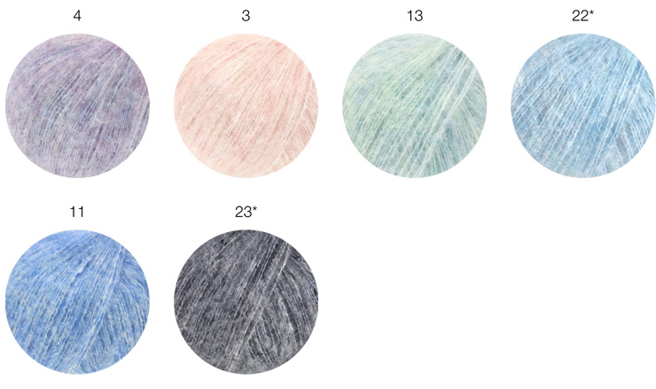 Farbkarte Lana Grossa Bella