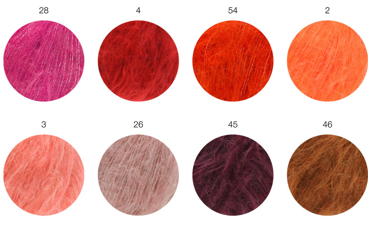 Farbkarte Lana Grossa Brigitte No.3