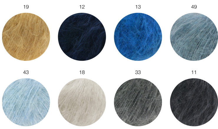 Farbkarte Lana Grossa Brigitte No.3