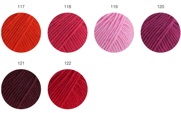 Farbkarte Lana Grossa Cashmere Kiss