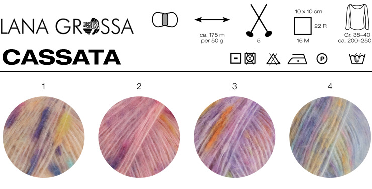 Farbkarte Lana Grossa Cassata