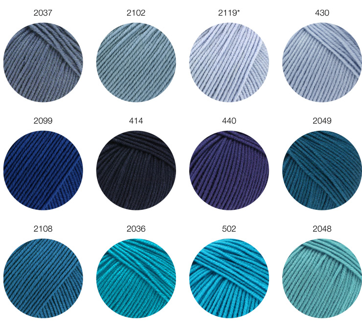 Farbkarte Lana Grossa Cool Wool