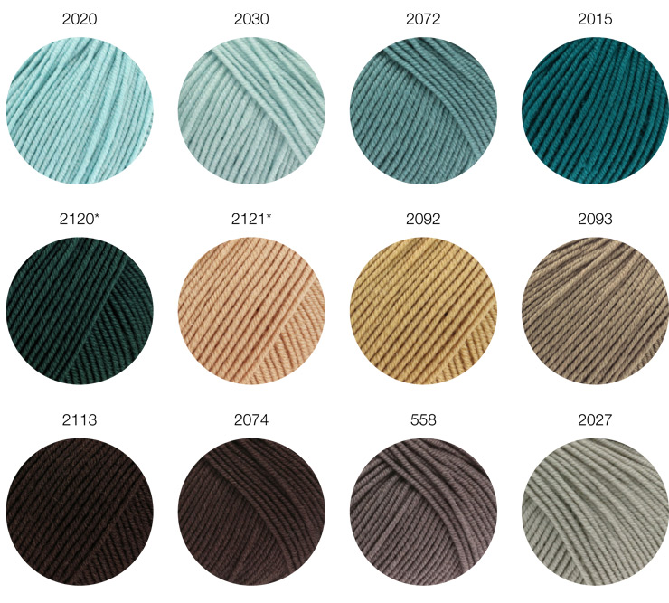 Farbkarte Lana Grossa Cool Wool