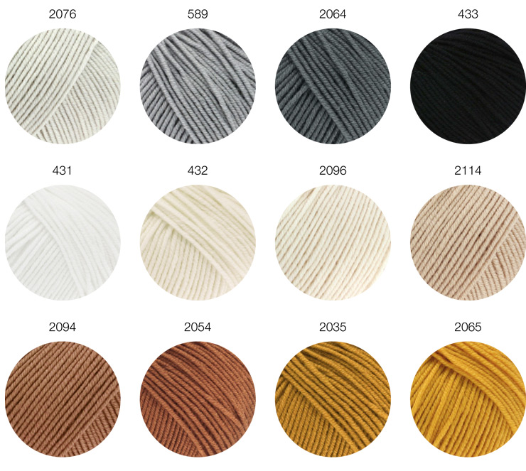 Farbkarte Lana Grossa Cool Wool