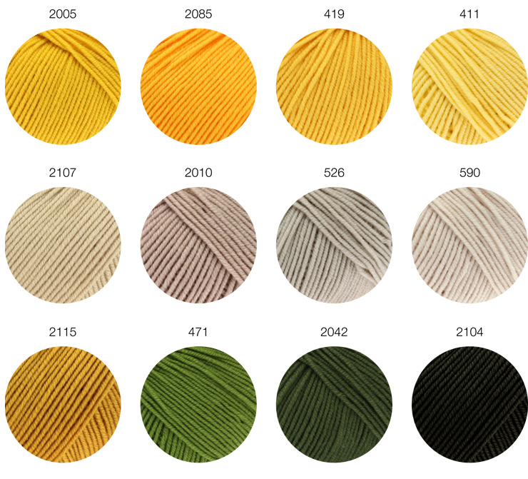 Farbkarte Lana Grossa Cool Wool
