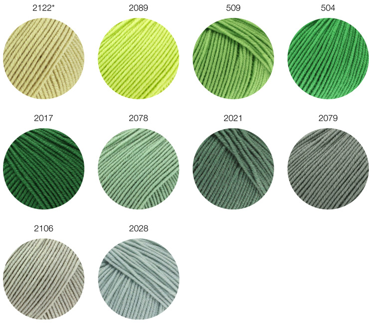 Farbkarte Lana Grossa Cool Wool