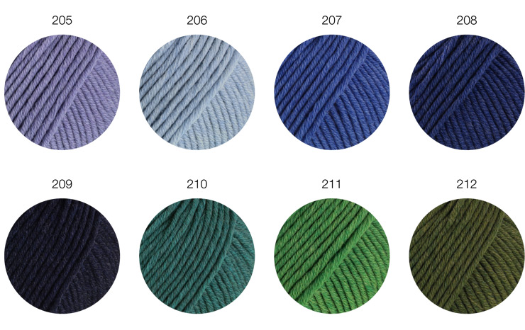 Farbkarte Lana Grossa Cool Wool Superbig Melange