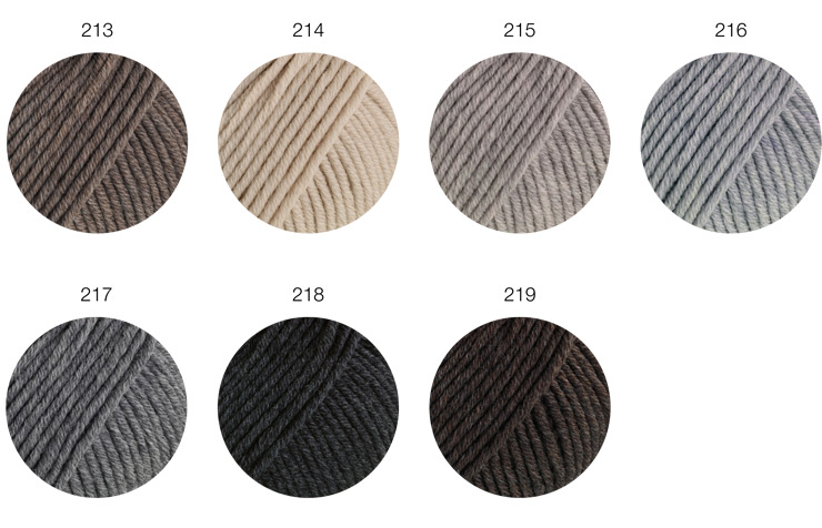 Farbkarte Lana Grossa Cool Wool Superbig Melange