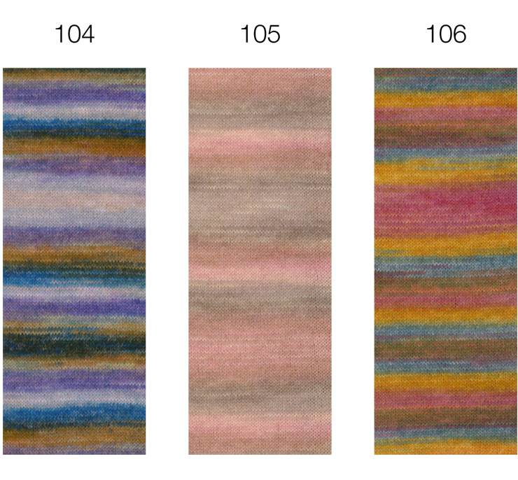 Farbkarte Lana Grossa Cottonhair