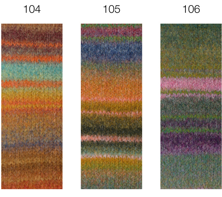 Farbkarte Lana Grossa Gigante Multi