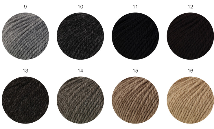 Farbkarte Lana Grossa Landlust Naturwolle