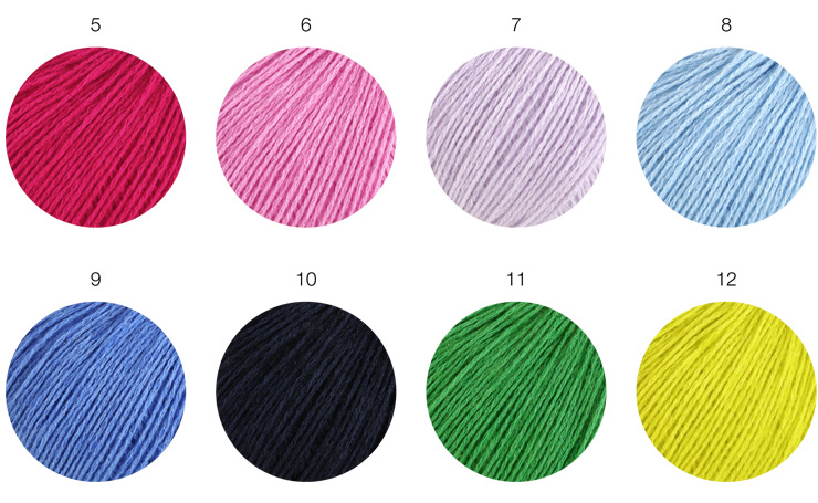 Farbkarte Lana Grossa Sottile