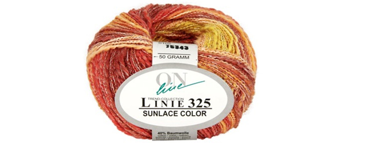 Farbkarte ONline LINIE 325 Sunlace Color