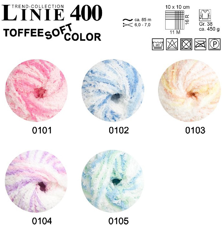 Farbkarte ONline LINIE 400 Toffee Soft Color