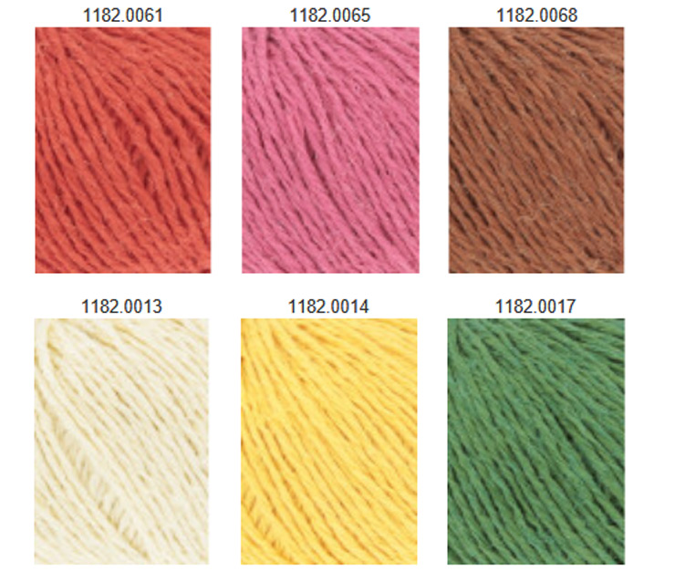 Farbkarte Lang Yarns Ananas+