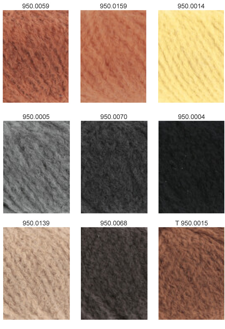Farbkarte Lang Yarns Cashmere Light