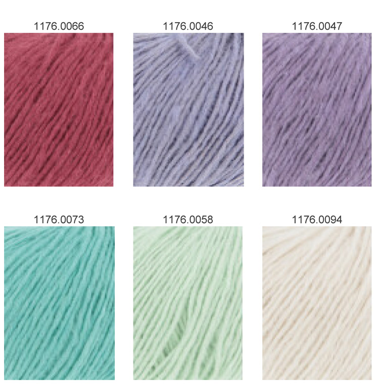 Farbkarte Lang Yarns Whisper