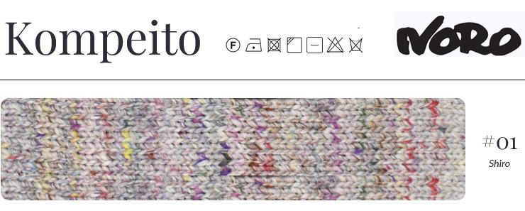 Farbkarte Noro Kompeito