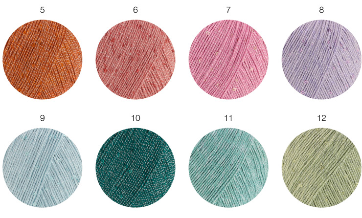 Farbkarte Lana Grossa Filo Paillettes